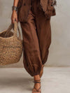 vintage-lace-cuffs-cotton-linen-blazer-matching-set