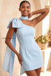pink-beaded-one-shoulder-tight-short-homecoming-dress-with-bow