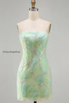 sparkly-blue-sequin-strapless-tight-short-homecoming-dress