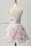 sparkly-pink-floral-short-a-line-homecoming-dress