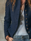 retro-stand-collar-striped-long-sleeve-jacket