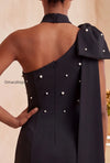 pink-beaded-one-shoulder-tight-short-homecoming-dress-with-bow