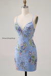 sparkly-pink-beaded-floral-short-tight-homecoming-dress-with-sequins