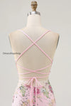 sparkly-pink-beaded-floral-short-tight-homecoming-dress-with-sequins