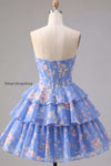 yellow-a-line-floral-corset-short-fringed-strapless-homecoming-dress-with-ruffles
