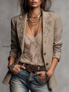 boho-western-light-khaki-linen-blend-beige-gold-floral-embroidered-lapel-blazer