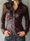 burgundy-eco-leather-western-fit-shirt-jacket